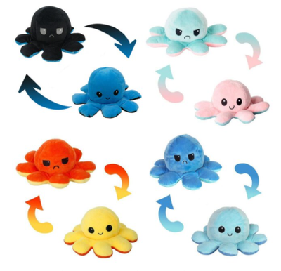 Octopus Emotion Stuffed Animal