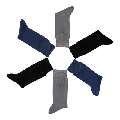 Autishop seamless men's socks 41-46 cotton